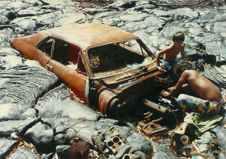 Illustration for article titled Ho cuz, I got one car for sale, light lava damage